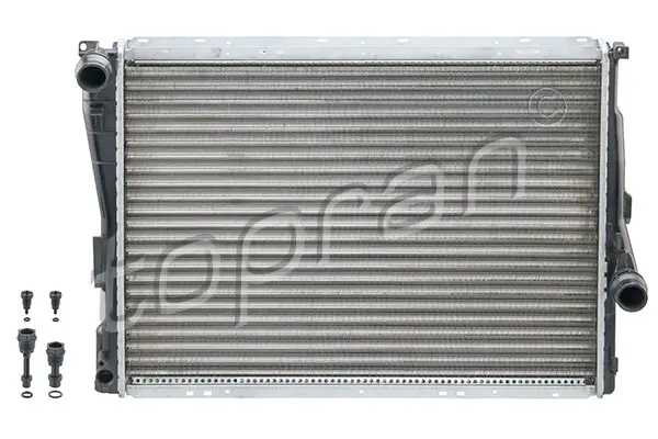 Радиатор, охлаждане на двигателя TOPRAN