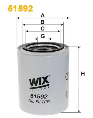 Маслен филтър WIX FILTERS