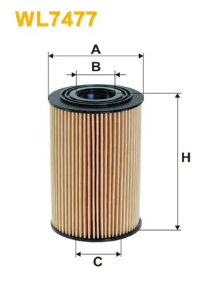 Маслен филтър WIX FILTERS