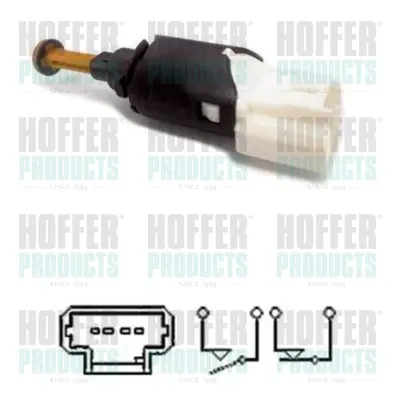 Ключ за спирачните светлини HOFFER