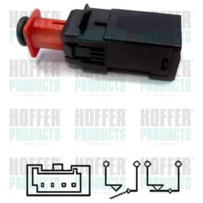 Ключ за спирачните светлини HOFFER