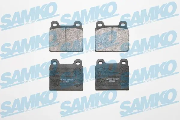 Комплект спирачно феродо, дискови спирачки SAMKO