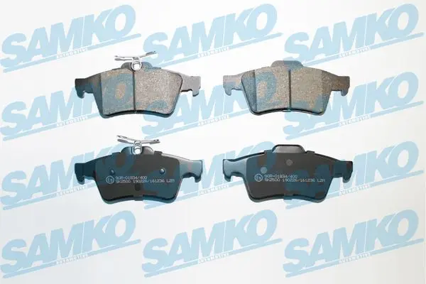 Комплект спирачно феродо, дискови спирачки SAMKO
