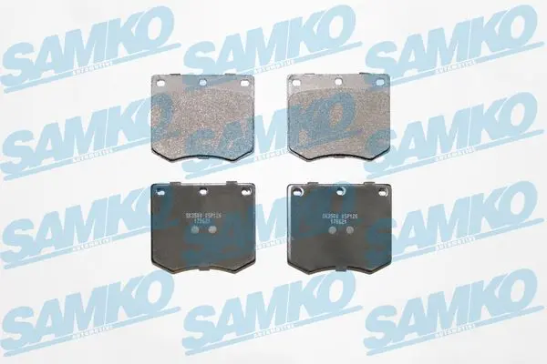 Комплект спирачно феродо, дискови спирачки SAMKO