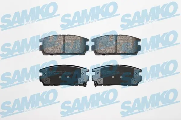 Комплект спирачно феродо, дискови спирачки SAMKO