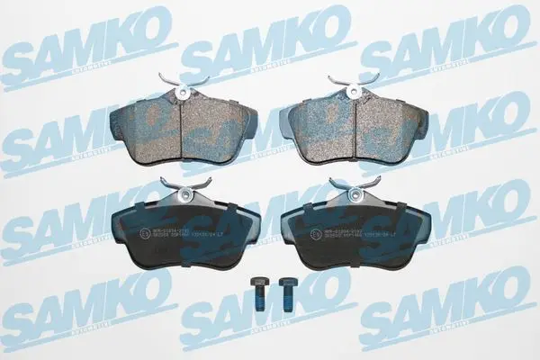 Комплект спирачно феродо, дискови спирачки SAMKO