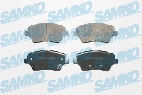 Комплект спирачно феродо, дискови спирачки SAMKO
