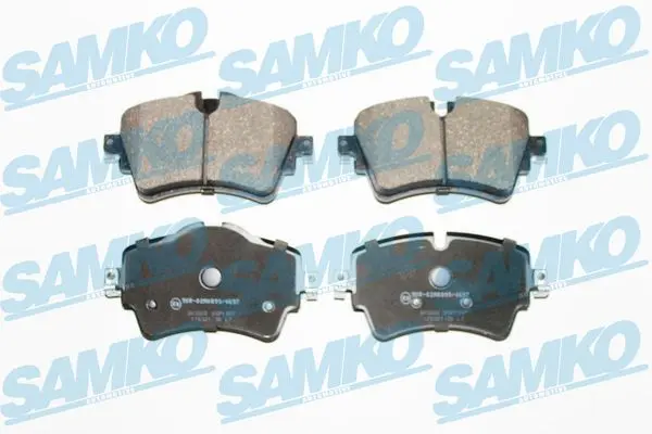 Комплект спирачно феродо, дискови спирачки SAMKO