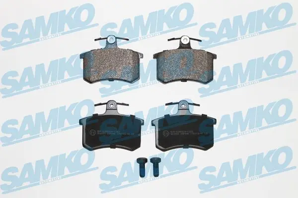 Комплект спирачно феродо, дискови спирачки SAMKO