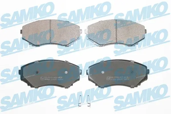 Комплект спирачно феродо, дискови спирачки SAMKO