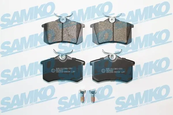 Комплект спирачно феродо, дискови спирачки SAMKO