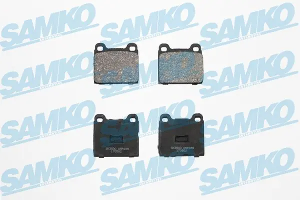 Комплект спирачно феродо, дискови спирачки SAMKO