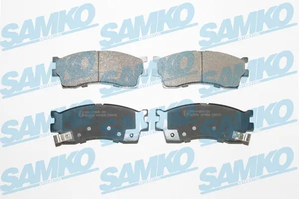 Комплект спирачно феродо, дискови спирачки SAMKO