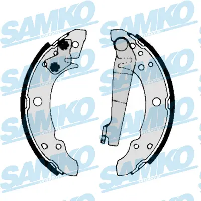 Комплект спирачна челюст SAMKO