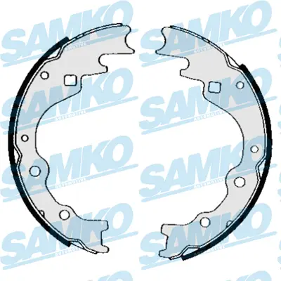 Комплект спирачна челюст SAMKO