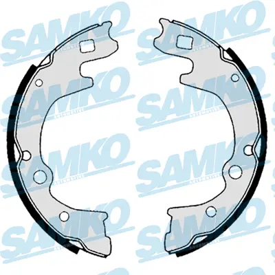 Комплект спирачна челюст SAMKO
