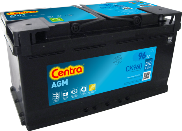 Стартов акумулатор CENTRA