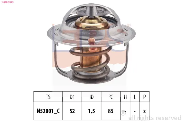 термостат, охладителна течност EPS                 