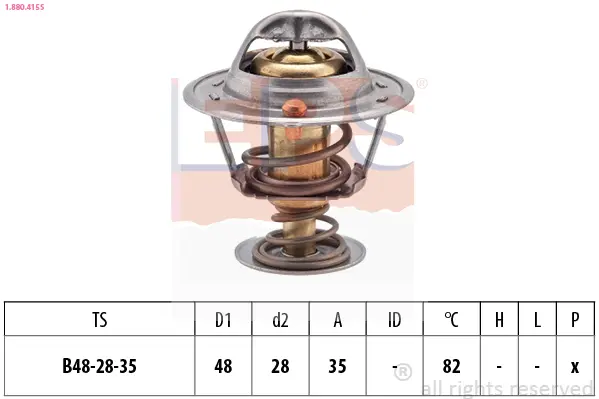 термостат, охладителна течност EPS                 