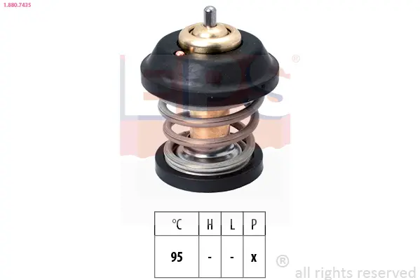 термостат, охладителна течност EPS                 