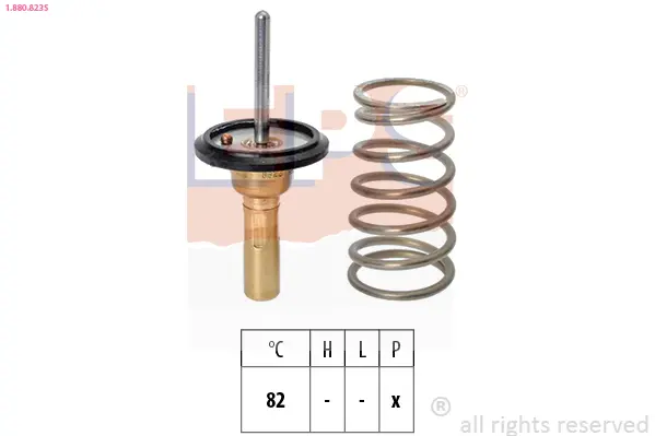 термостат, охладителна течност EPS                 
