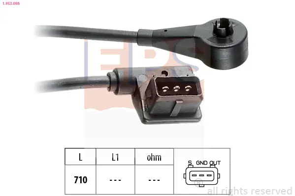 датчик, обороти EPS                 