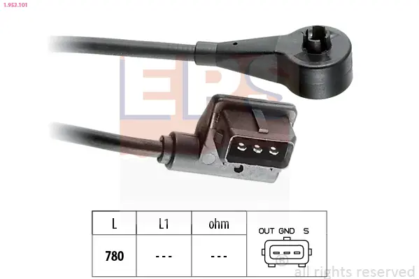 датчик, обороти EPS                 