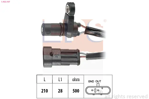 Датчик обороти, авт. скоростна кутия EPS                 