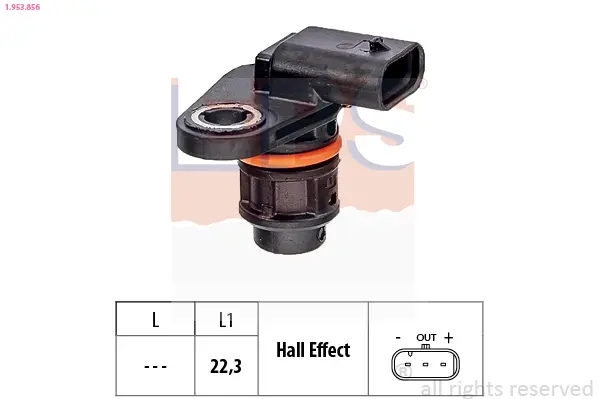 датчик, положение на разпределителния вал EPS                 