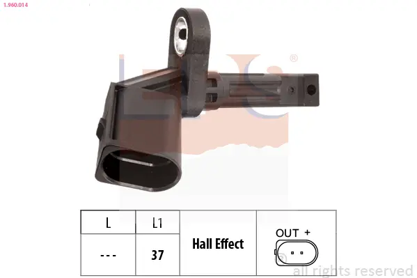 датчик, обороти на колелото EPS                 