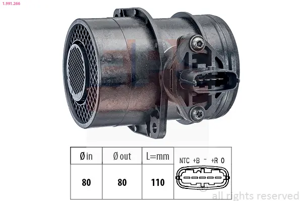 въздухомер-измерител на масата на въздуха EPS                 