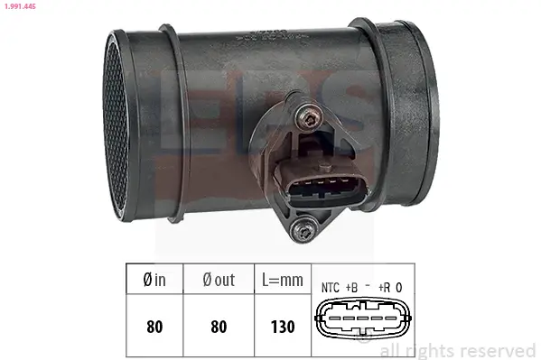 въздухомер-измерител на масата на въздуха EPS                 