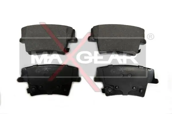 Комплект спирачно феродо, дискови спирачки MAXGEAR