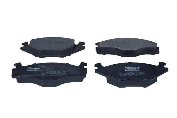 Комплект спирачно феродо, дискови спирачки MAXGEAR