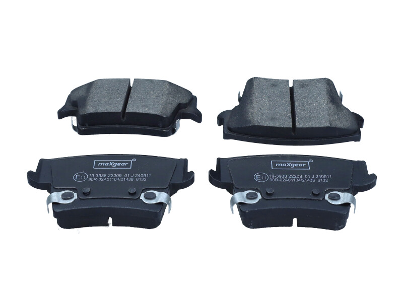 Комплект спирачно феродо, дискови спирачки MAXGEAR