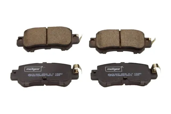 Комплект спирачно феродо, дискови спирачки MAXGEAR
