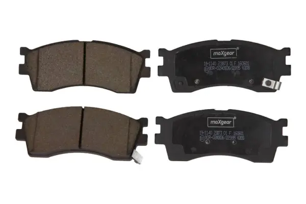Комплект спирачно феродо, дискови спирачки MAXGEAR