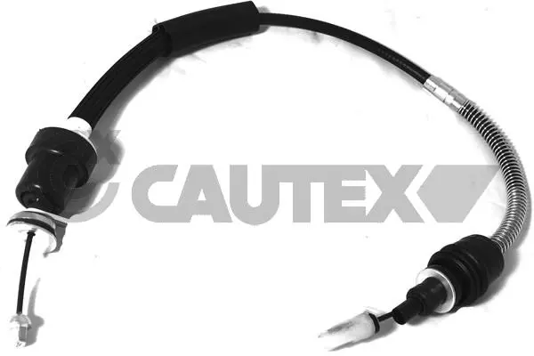 Въжен механизъм, задействане на съединителя CAUTEX