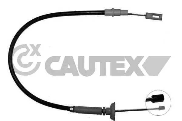 Въжен механизъм, задействане на съединителя CAUTEX