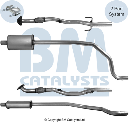 Изпускателна тръба BM CATALYSTS