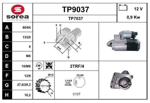 Стартер SNRA
