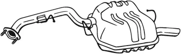 Крайно гърне BOSAL