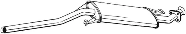 Средно гърне BOSAL