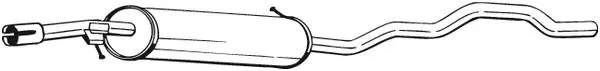 Средно гърне BOSAL