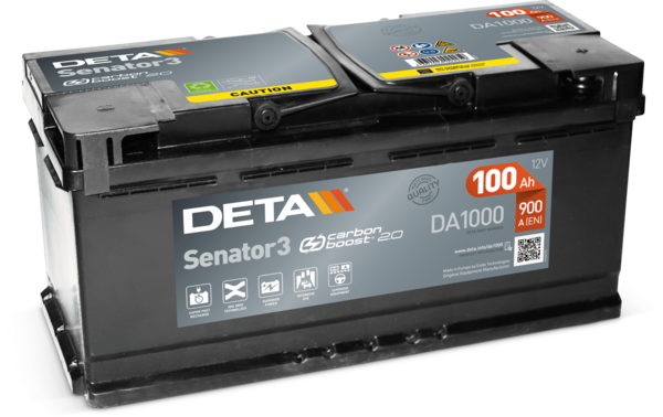 Стартов акумулатор DETA