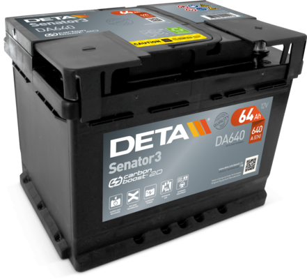 Стартов акумулатор DETA