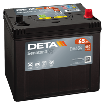 Стартов акумулатор DETA