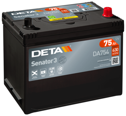 Стартов акумулатор DETA