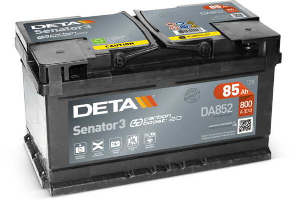 Стартов акумулатор DETA