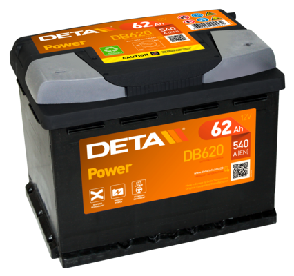 Стартов акумулатор DETA